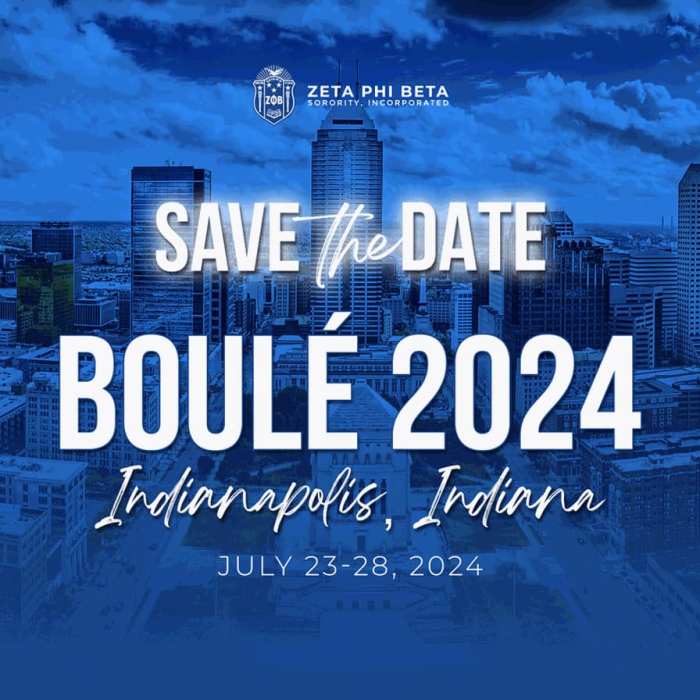 Zeta phi beta boule 2024 indianapolis