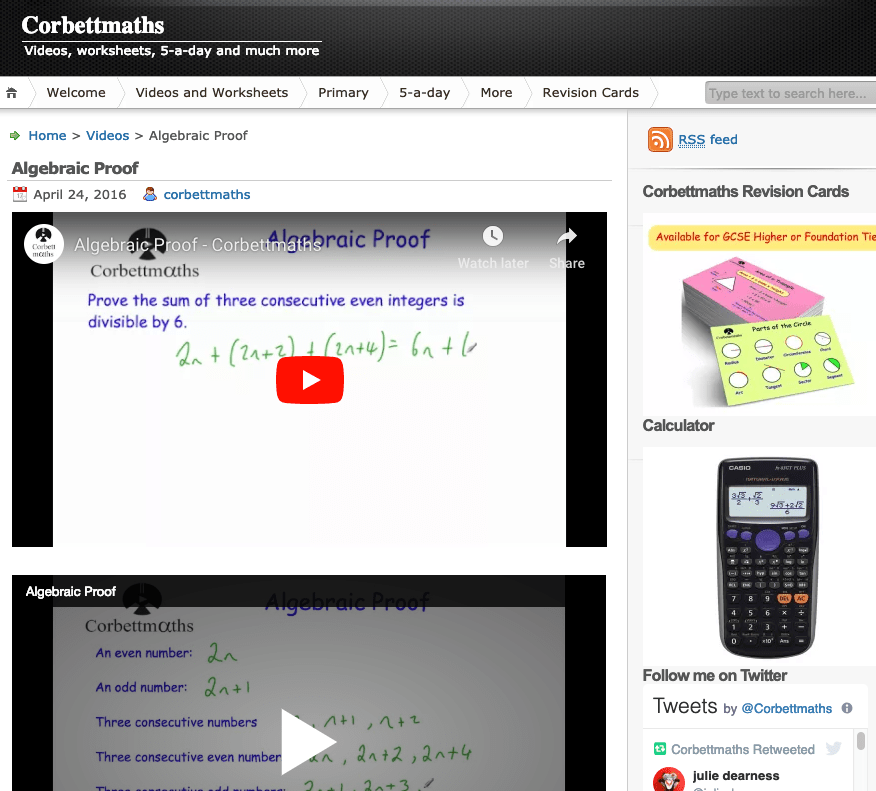 Homework 7 algebraic proofs day 2