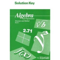 Algebra and trigonometry structure and method book 2